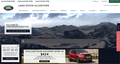 Desktop Screenshot of landroverallentown.com
